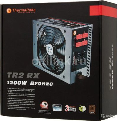 Лот: 5210452. Фото: 1. Блок питания Thermaltake TR2 RX... Корпуса, блоки питания