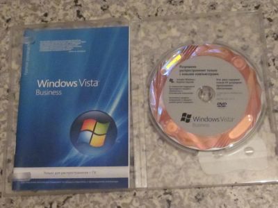 Лот: 4573115. Фото: 1. OEM Microsoft Windows Vista Bisness... Системные