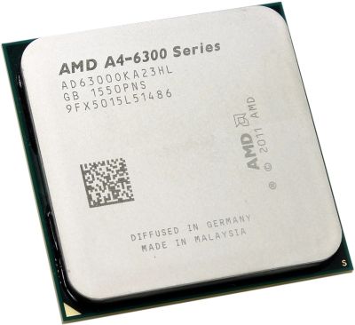 Лот: 17102108. Фото: 1. AMD Athlon A4-6300 (2 ядра по... Процессоры