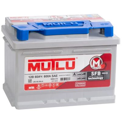 Лот: 20073626. Фото: 1. MUTLU 60 обр (LB2.0, низк, 540А... Аккумуляторы