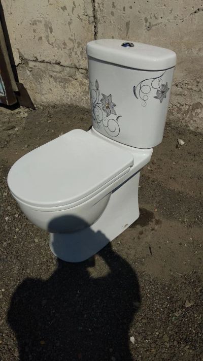 Лот: 17858068. Фото: 1. Унитаз напольный Sanita Luxe Flora... Унитазы, биде