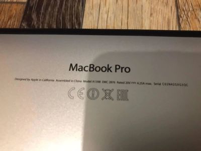 Лот: 12326483. Фото: 1. Apple MacBook Pro 15 retina 2014. Ноутбуки