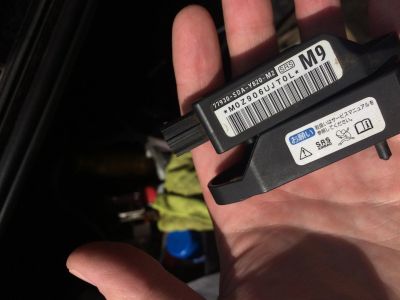 Лот: 13915715. Фото: 1. Датчик удара SRS для Honda Accord... Чехлы, коврики, оплетки руля