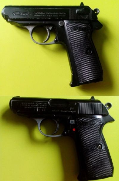 Лот: 11899460. Фото: 1. Walther PPK/s. Пневматическое оружие