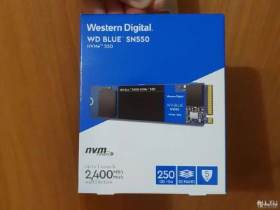 Лот: 18071274. Фото: 1. Быстрый SSD nvme WD Blue Sn550... SSD-накопители