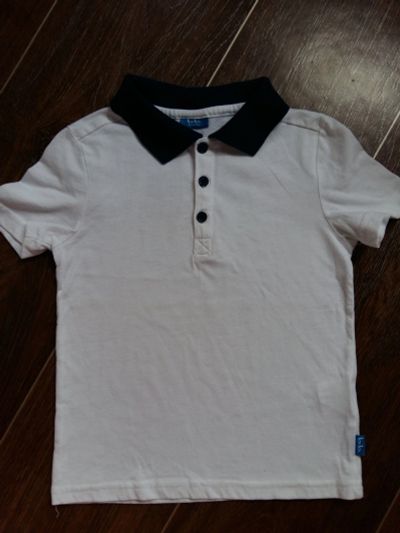 Лот: 11862812. Фото: 1. Футболка Button Blue 3-4 года. Футболки, поло, топы, лонгсливы