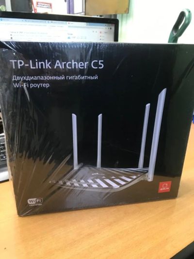Лот: 18063790. Фото: 1. Wi-Fi роутер TP-Link Archer C5... Маршрутизаторы (роутеры)