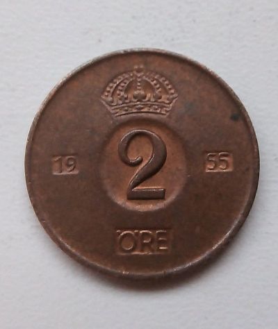Лот: 15314841. Фото: 1. Швеция 1955. Европа