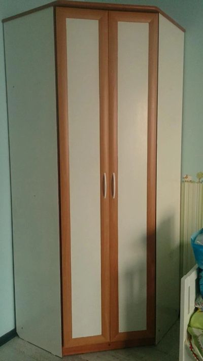Лот: 6781710. Фото: 1. Шкаф угловой (производство ДОК... Шкафы, шкафы-купе