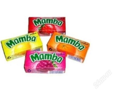 Лот: 2383352. Фото: 1. Жевательные конфеты "Mamba/Мамба... Другое (кондитерские изделия, конфеты)