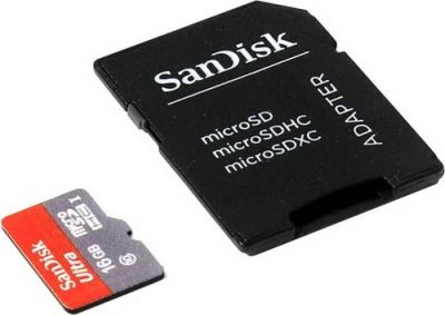 Лот: 8311231. Фото: 1. Карта памяти SanDisk Ultra microSDHC... Карты памяти