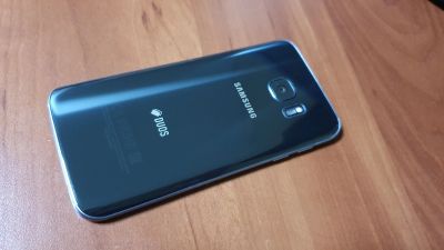 Лот: 16227318. Фото: 1. Samsung S7 black. Смартфоны