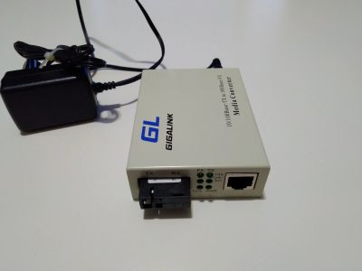 Лот: 14156399. Фото: 1. Медиа Конвертер GigaLink GL-F920R. Другое (сетевые устройства)