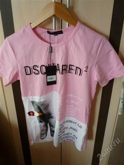 Лот: 2178522. Фото: 1. новая футболка dsquared. Футболки, поло