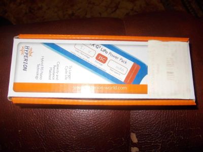 Лот: 3606681. Фото: 1. Hyperion G3 VX 1600mAh 3S 11.1V. Авиамоделизм