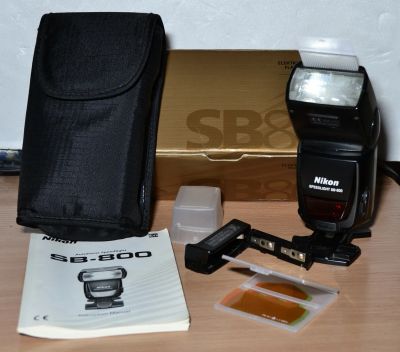 Лот: 2997133. Фото: 1. Вспышка Nikon SB-800 Speedlight... Другое (фотокамеры)