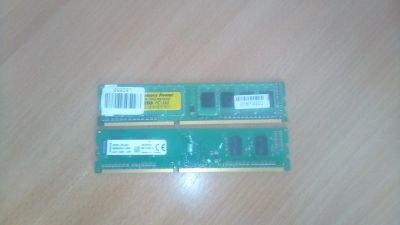 Лот: 13495343. Фото: 1. Память DDR3 2x2048 kingston. Оперативная память