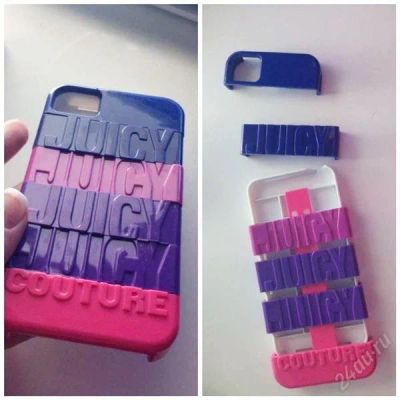 Лот: 2416018. Фото: 1. чехол для iphone 4 juicy couture. Чехлы, бамперы