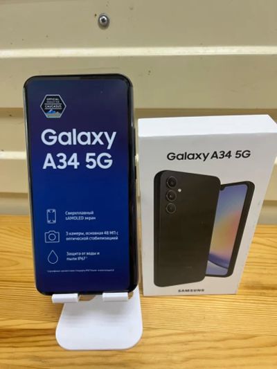 Лот: 20844511. Фото: 1. Samsung Galaxy A34 5G 8/256 ГБ. Смартфоны