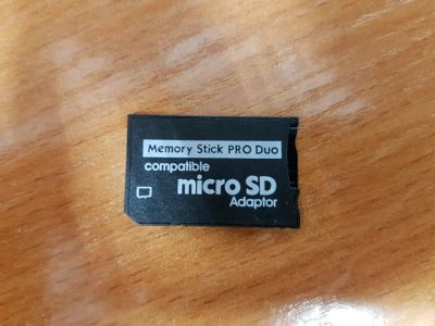 Лот: 16099518. Фото: 1. PSP Adapter Micro SD Memory Stick... Запчасти для игровых приставок, консолей