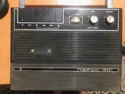 Лот: 15313630. Фото: 1. Магнитофон "ПАРУС - 301". Предметы интерьера и быта