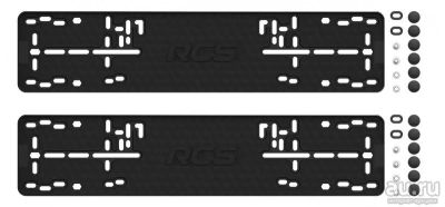 Лот: 10409452. Фото: 1. Пластиковая рамка RCS-light (комплект... Детали тюнинга