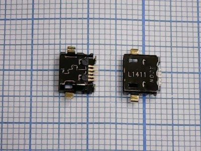 Лот: 12287336. Фото: 1. Системный разъём №100 micro-USB... Разъёмы