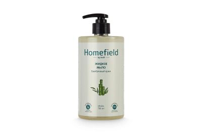 Лот: 23652736. Фото: 1. Жидкое мыло HOMEFIELD Бамбук. Антисептики, защитные средства, медицинские маски