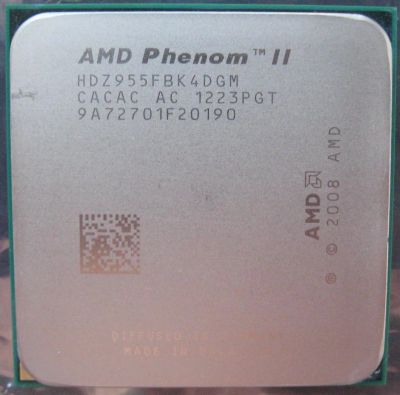 Лот: 3592095. Фото: 1. Процессор AMD Phenom II X4 955... Процессоры