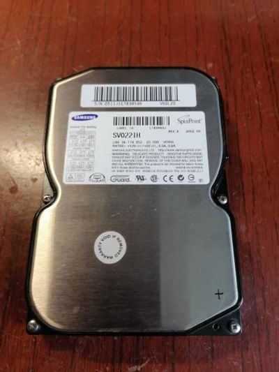 Лот: 17103376. Фото: 1. Жёсткий диск Samsung SV0221H. Жёсткие диски (HDD)