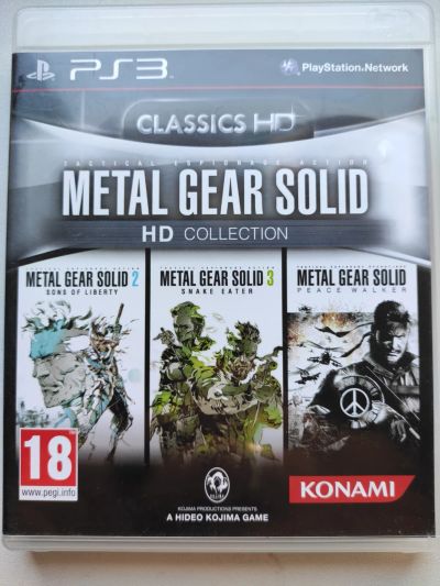 Лот: 16508179. Фото: 1. Metal Gear Solid 1,2,3 ps3. Игры для консолей