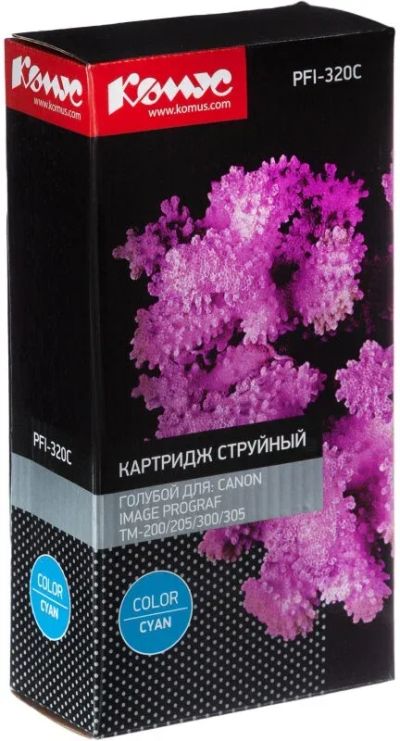 Лот: 20499026. Фото: 1. Картридж Canon PFI-320C для TM-200... Картриджи, расходные материалы