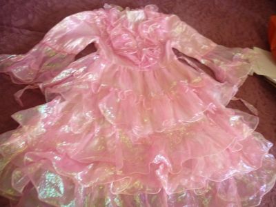 Лот: 12575075. Фото: 1. платье розовое на 8-10лет. Детские карнавальные, праздничные костюмы