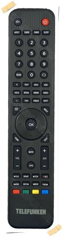 Лот: 15907272. Фото: 1. Пульт TELEFUNKEN TF-LED55S37T2SU. Пульты ДУ