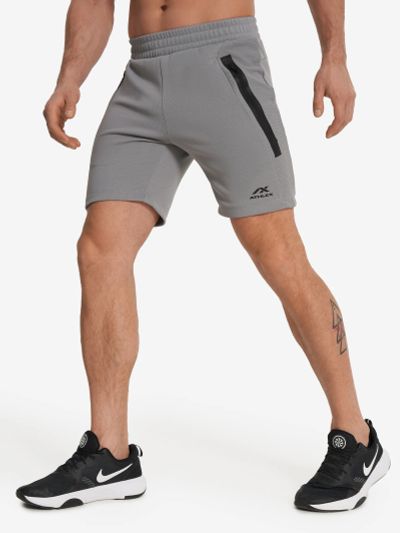 Лот: 24656978. Фото: 1. Шорты мужские Athlex, Серый. Шорты