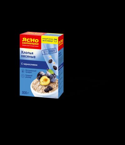 Лот: 20355751. Фото: 1. Хлопья овсяные "Ясно солнышко". Крупы, сыпучие продукты