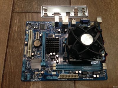 Лот: 13519641. Фото: 1. Материнская плата AM3+ Gigabyte... Материнские платы