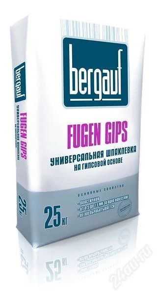 Лот: 2134109. Фото: 1. !строительные смеси Bergauf GIPS... Смеси, шпатлевки, цемент