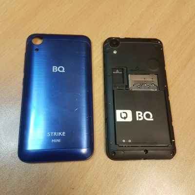 Лот: 11971845. Фото: 1. Смартфон BQ Strike mini BQ-4072... Смартфоны