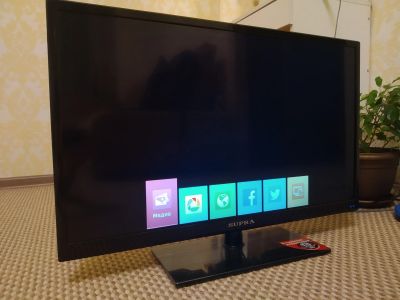 Лот: 15548285. Фото: 1. Телевизор supra smart tv 32. Телевизоры