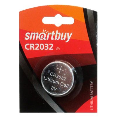 Лот: 17756709. Фото: 1. Батарейка Smartbuy CR2032 3v Lithium. Электроприборы для автомобиля
