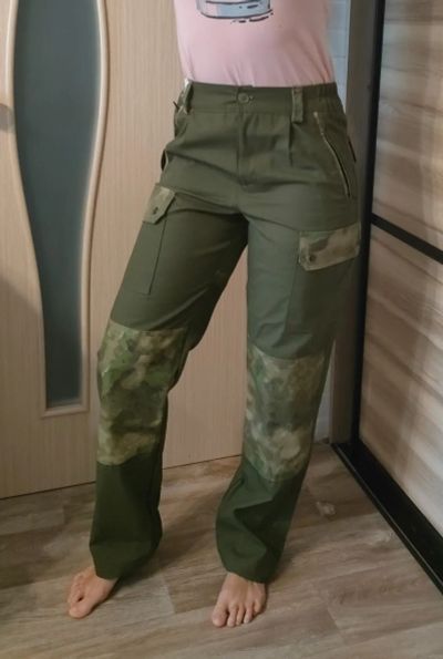 Лот: 25442689. Фото: 1. Штаны камуфляжные женские 44-46. Спецодежда, спецобувь