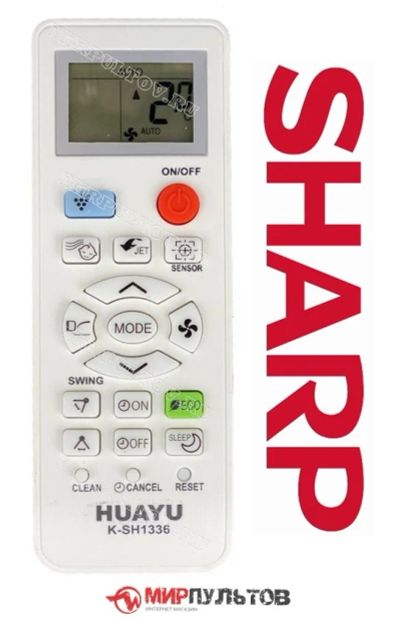 Лот: 15637361. Фото: 1. Пульт для кондиционера Sharp... Пульты ДУ