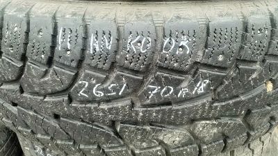 Лот: 16159373. Фото: 1. 265/70 R18 Hankook RW-11 одно... Шины