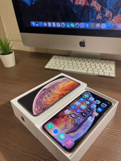 Лот: 17575058. Фото: 1. iPhone XS MAX Gold 256gb. Смартфоны