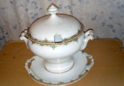 Лот: 15681874. Фото: 1. Суповая миска из столового корниловского... Фарфор, керамика
