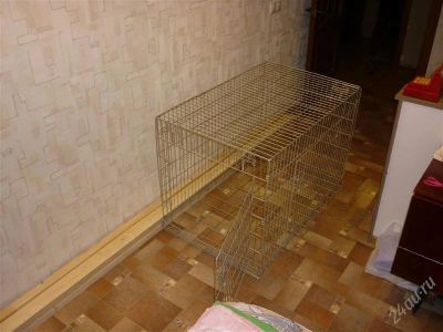 Лот: 2185330. Фото: 1. Клетка для больших собак 110x70x70. Домики, переноски, клетки, когтеточки