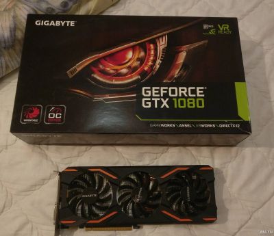 Лот: 13452360. Фото: 1. Новая Geforce GTX 1080 8gb. Видеокарты