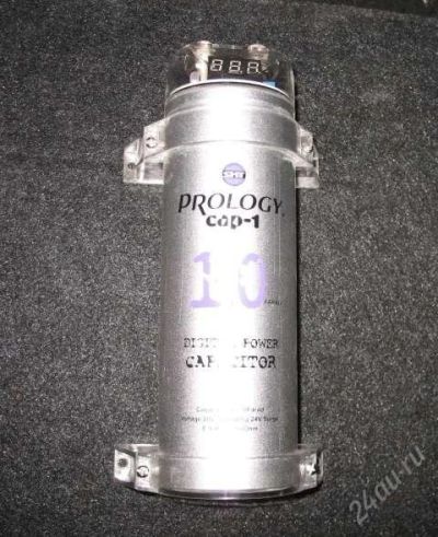 Лот: 1298340. Фото: 1. Конденсатор prology cap-1. Аксессуары для автозвука