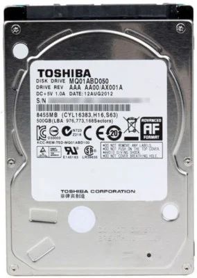 Лот: 7462209. Фото: 1. toshiba mq01abd050. Жёсткие диски